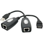 افزایش طول USB با کابل شبکه