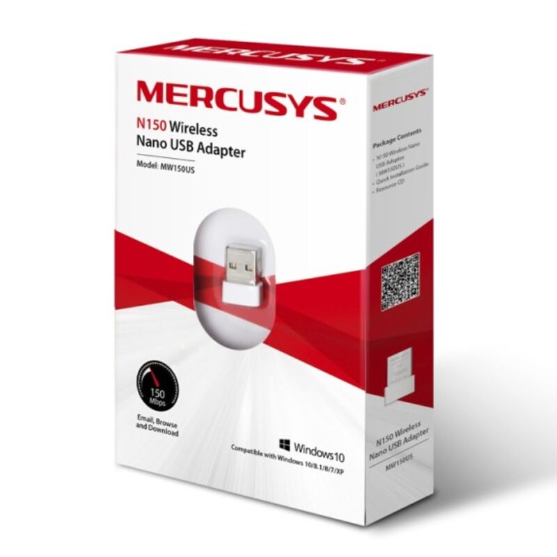 دانگل وای فای MERCUSYS مدل N150 دانگل وای فای MERCUSYS مدل N150
