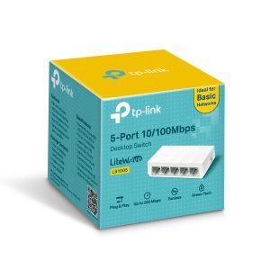 سوئیچ شبکه 5 پورت برند tp-Link ( تی پی لینک ) مدل LS1005