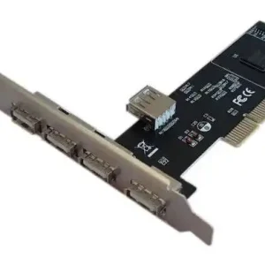 کارت USB 2.0 چهار پورت PCI برند D-NET ( دی نت )