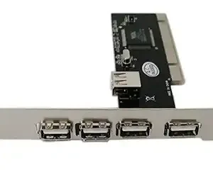 کارت USB 2.0 چهار پورت PCI برند D-NET ( دی نت )