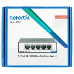 سوئیچ شبکه 5 پورت برند NETERBIT