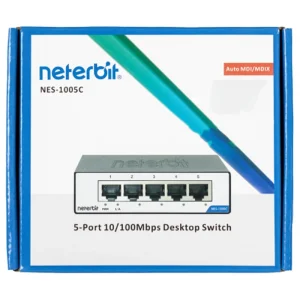 سوئیچ شبکه 5 پورت برند NETERBIT